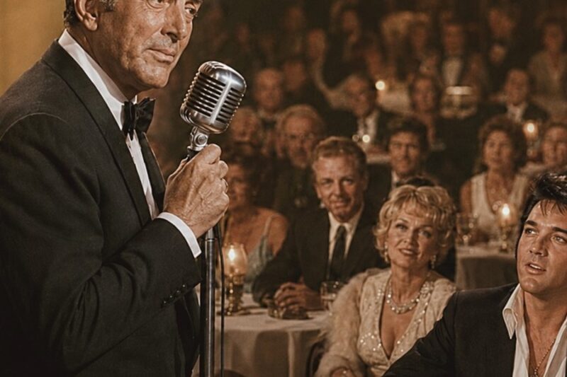 Elvis Presley Sat Front Row at Dean Martin’s Last Show — Their Talk After the Show Changed His Life