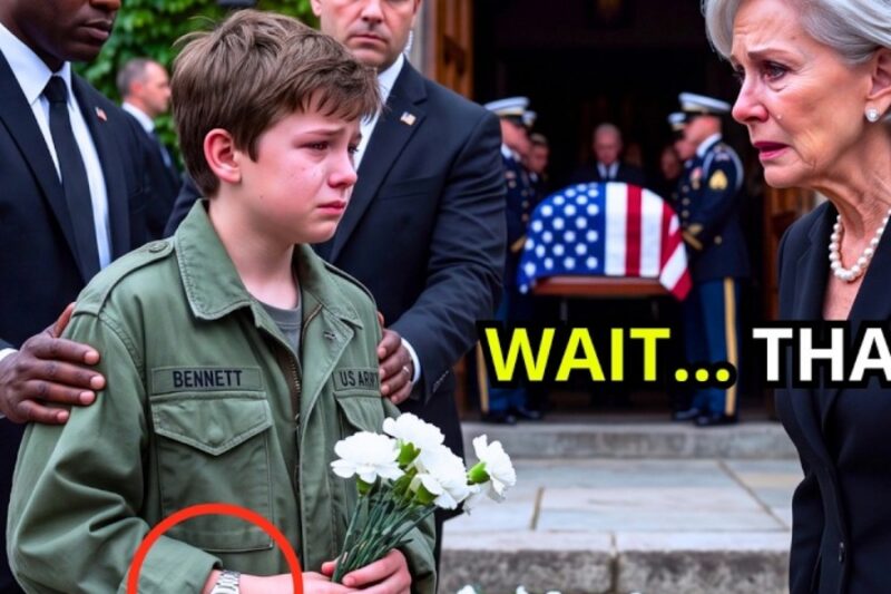 Security Threw A Poor Boy Out Of His Grandpa’s Funeral—Then A Billionaire Woman Saw His Watch