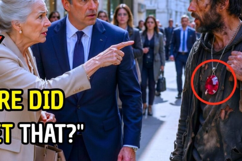 A Billionaire CEO Saw Her Dead Son’s Necklace On A Homeless Man — Then The Truth Shocked Her