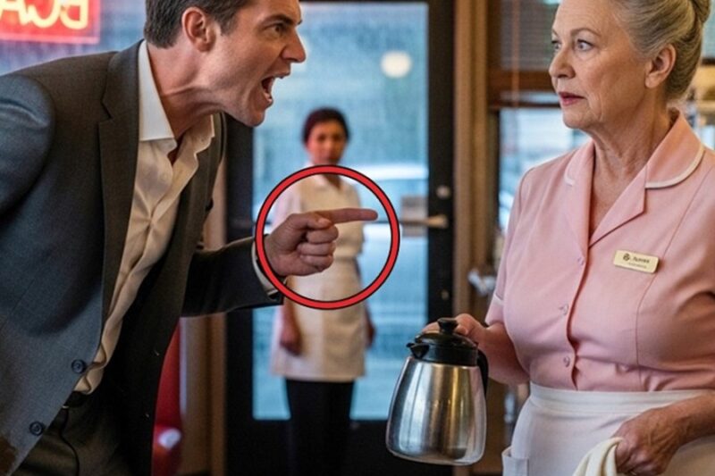 The Billionaire Yelled at the Waitress — Her Calm Warning Changed Everything D