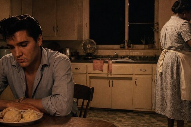 The Woman Who Cooked for Elvis Presley Never Asked Him for Anything. One Night, He Sat at Her D