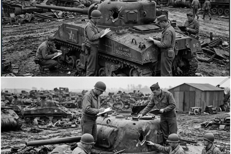 Why Allied Mechanics Cut Holes in Their Own Tanks D