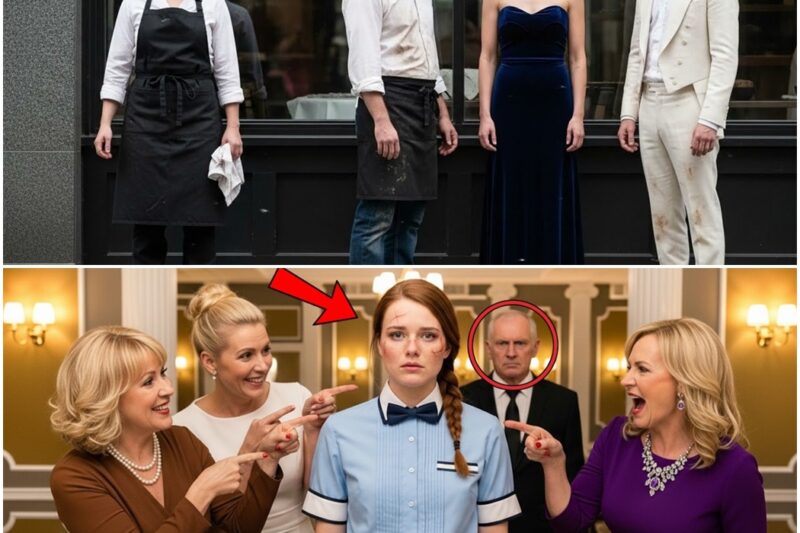 Waitress Gets Ridiculed Because of the Scar on Her Face —Then a Millionaire Appears and… D